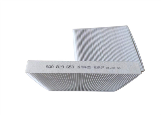 De Cabinefilter van de rechthoek6q0819653 250mm Auto voor Vele Auto's VW Fox Polo Skoda Audi