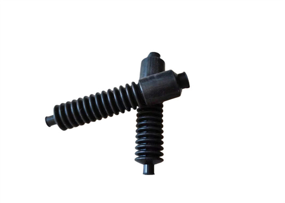 Zwarte Blaasbalgenrubberlaars 6mm Ingewikkeld Rubberblaasbalgen en Laarzensilicone